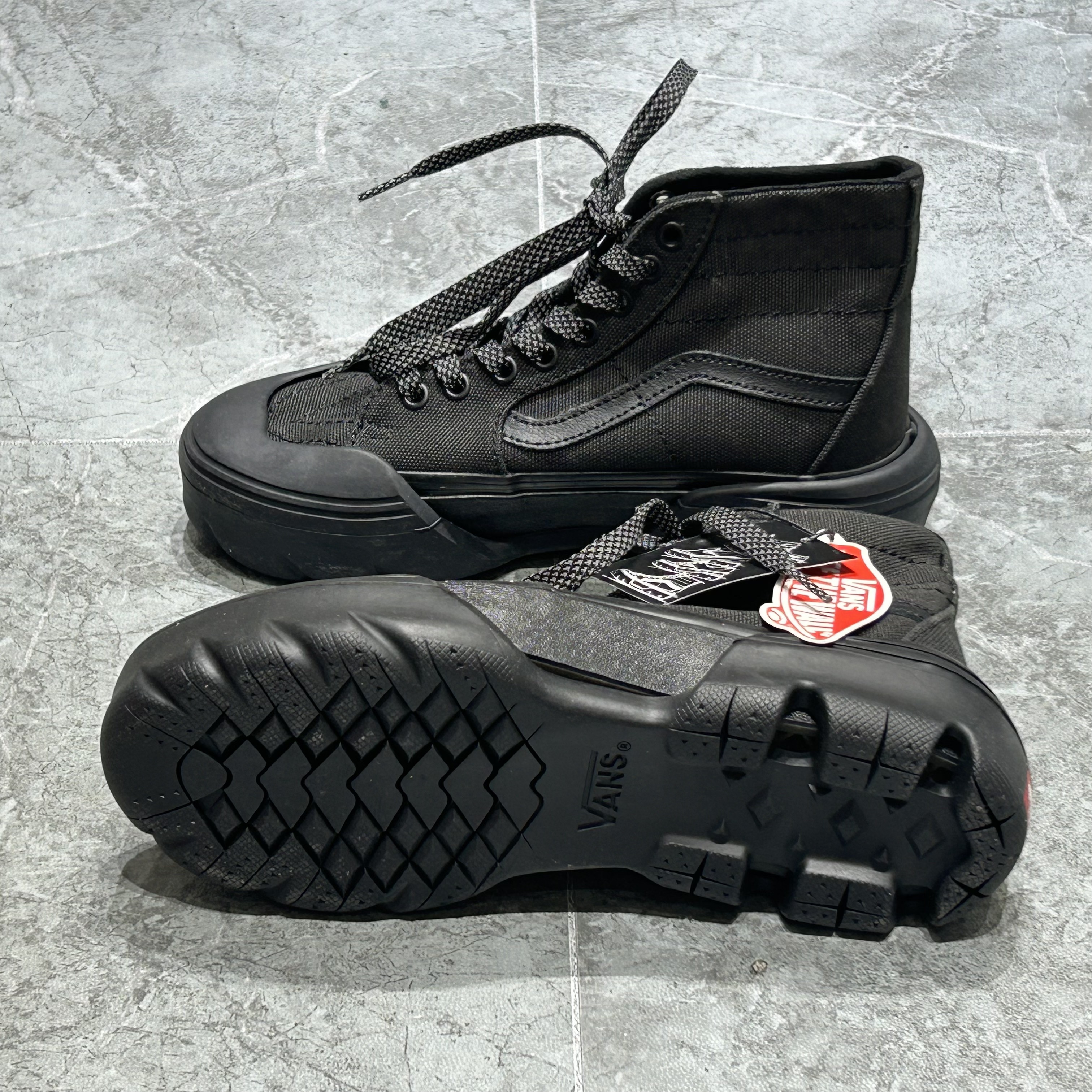 Vans SK8 Hi Tapered Modular 防滑减震耐磨高帮板鞋 VN0A7Q5T1OJ - 图3
