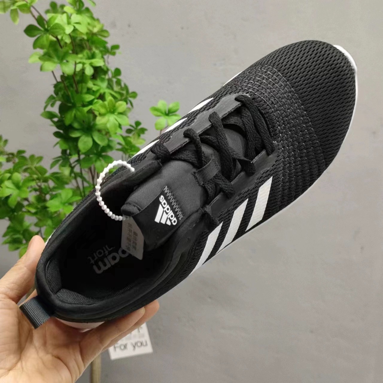 Adidas阿迪达斯男子FLUIDCLOUD运动休闲减震透气轻便跑步鞋H01996 - 图3