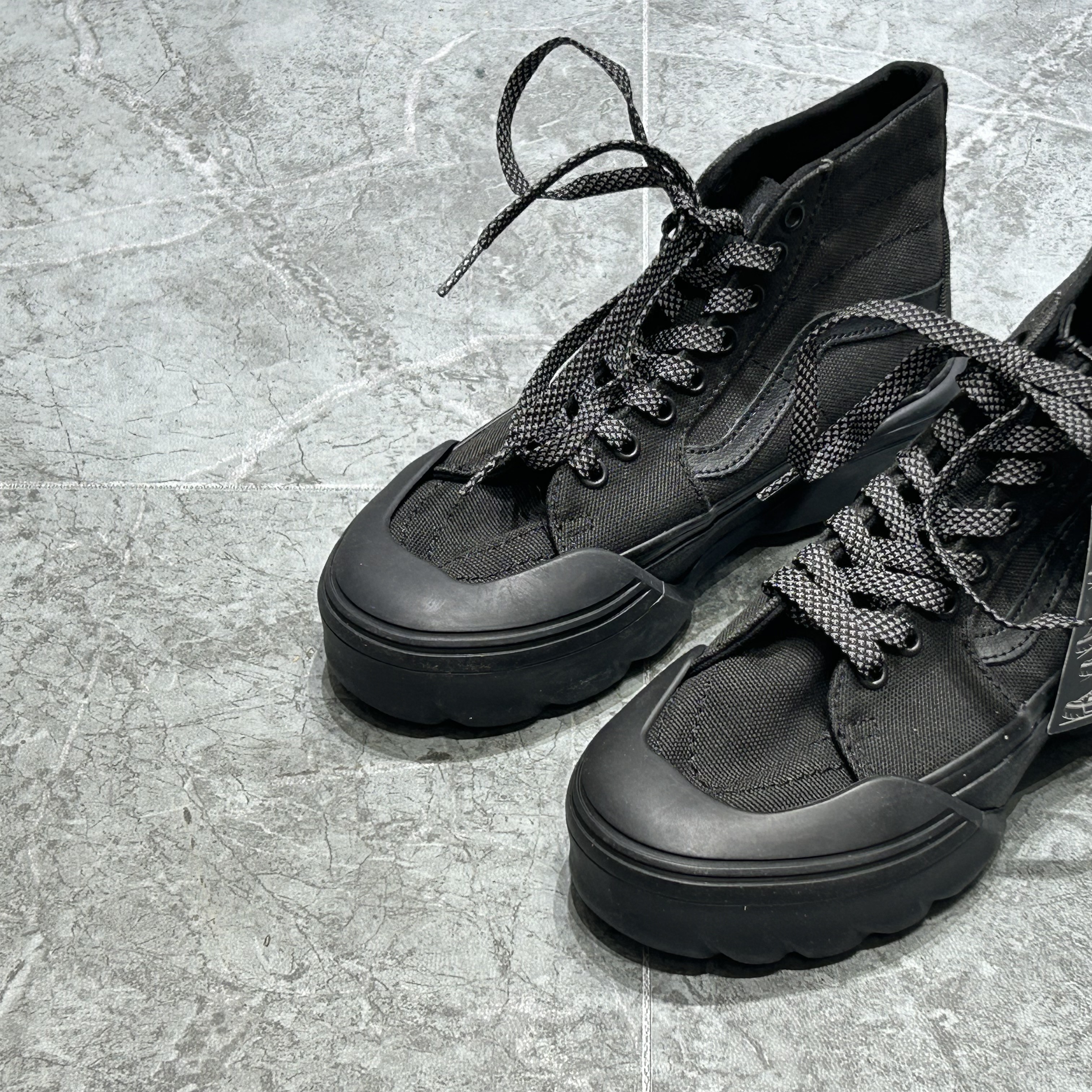 Vans SK8 Hi Tapered Modular 防滑减震耐磨高帮板鞋 VN0A7Q5T1OJ - 图1