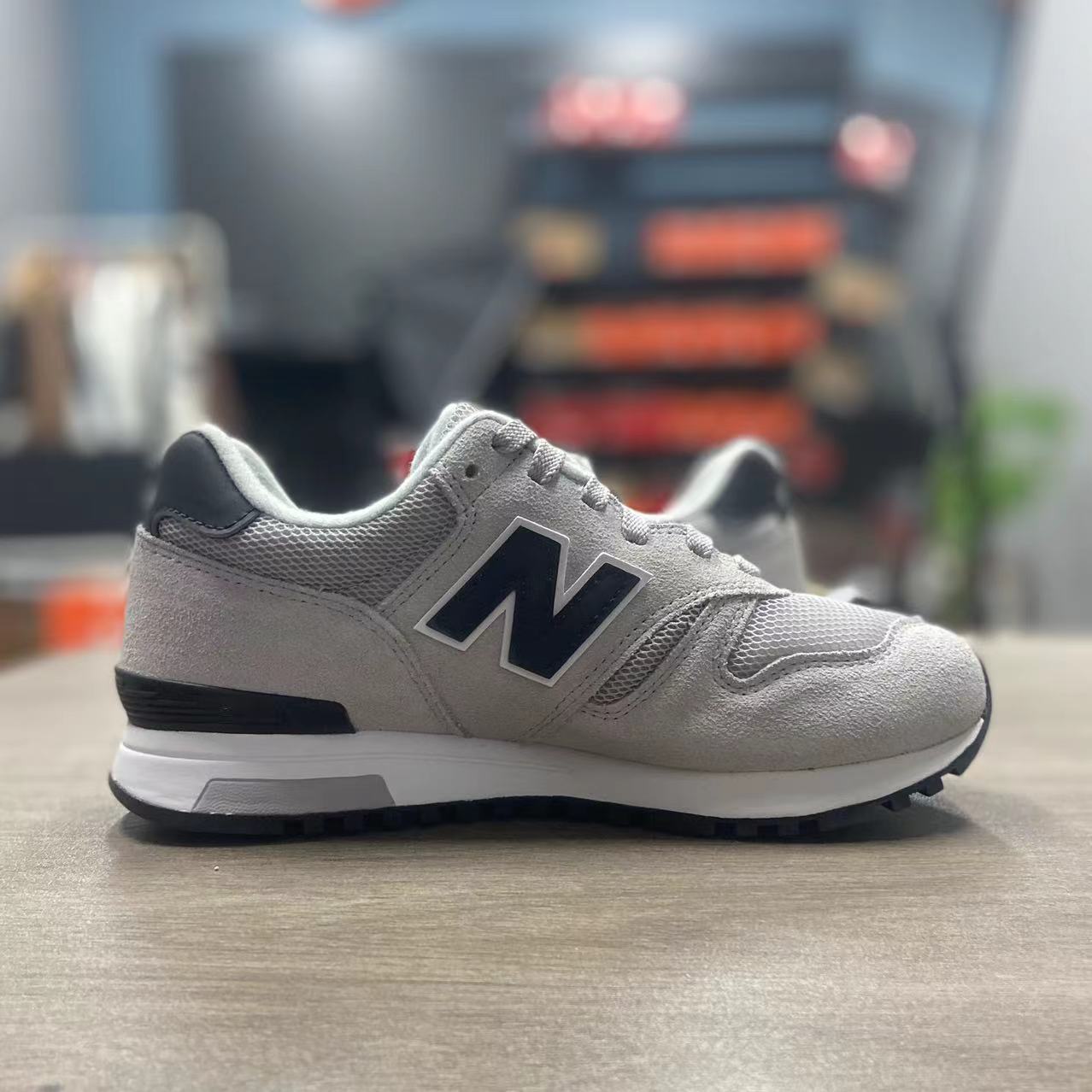 new balance/NB 565系列 男子复古休闲运动轻便跑步鞋ML565clg - 图1