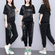 ຊຸດແຟຊັ່ນ denim lace print fashionable