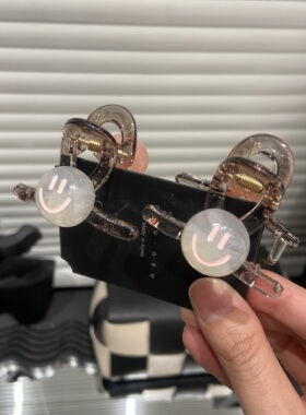 E3159 单只装 欧根纱蝴蝶结双面公主发夹网红刘海抓夹侧边高颅顶