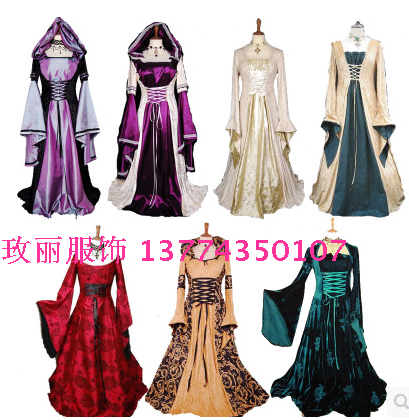 化装舞会派对服装押金 cosplay 出租年会表演服中世纪宫廷礼服租赁 化装舞会派对服装押金 cosplay 出租年会表演服中世纪宫廷礼服租赁