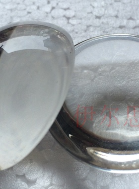 玻璃摆件水晶装潢贴片凸透镜定制