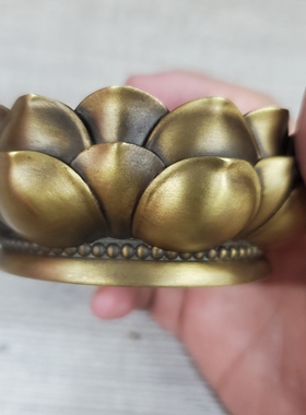 藏传大号九股金刚杵降魔杵莲花底座摆件