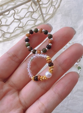 美拉德戒指戒指小众设计