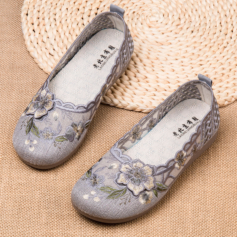 老北京布鞋女柔软透气汉服鞋中老年人舒适鞋防滑软底复古妈妈鞋,淘宝优惠券,粉丝福利购,淘宝优惠卷