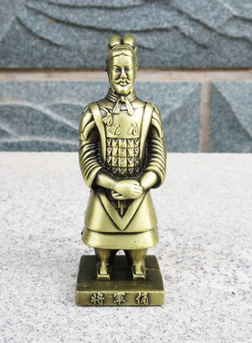 秦始皇兵马俑摆件酒柜客厅2025新款电视柜客厅轻奢高档西安纪念品