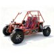 Shaft drive off-road kart double kart