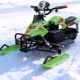 Electric snowmobile off-road vehicle outdoor electric ski vehicle electric sled vehicle snowmobile anti-slip crawler type