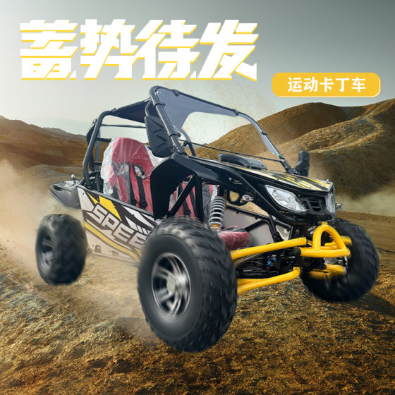 All-terrain adult gasoline 200cc yunye kart