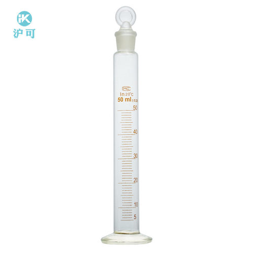 具塞量筒10/25/50/100/250/500/1000ml玻璃量筒实验室用刻度量筒 - 图2