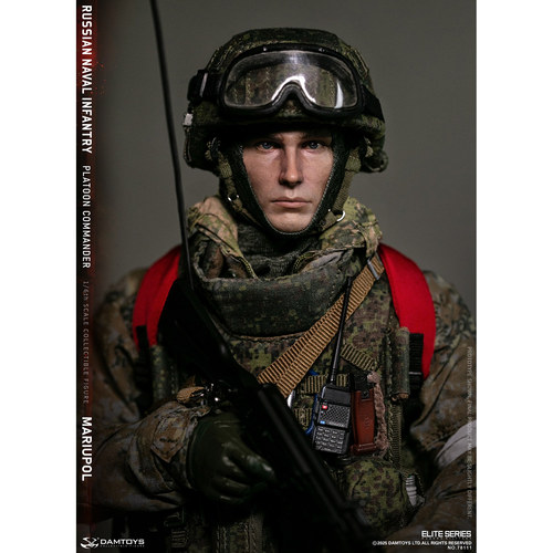 预售定金 DAMTOYS 1/6 俄罗斯联邦海军步兵马里乌波尔 兵人 78111 - 图2