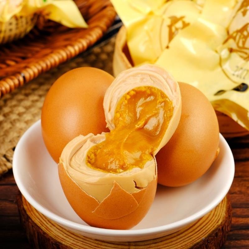 蛋氏麻酱鸡蛋即食免煮营养早餐五香卤蛋蓟县天津特产10个装包邮 - 图0