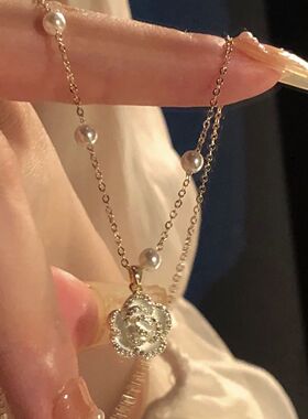 南郭良品秋冬百搭锁骨链星星项链女小众设计锁骨ins简约冷淡配饰