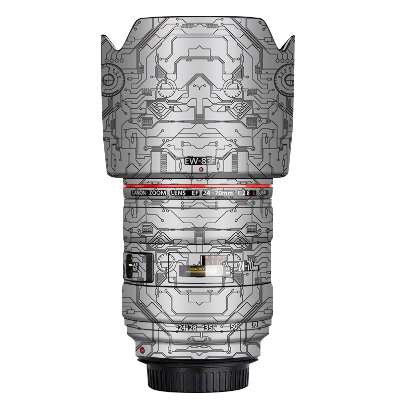 适用于佳能EF24-70 F2.8一代镜头保护膜EF24 70贴膜磨砂贴纸贴皮-图0