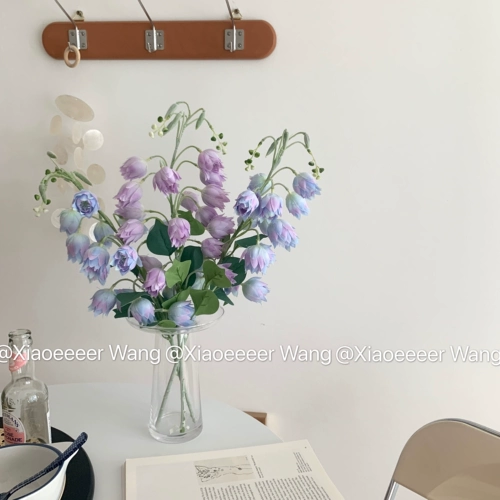 Брендовое реалистичное украшение для гостиной, реквизит для спальни подходит для фотосессий, Южная Корея, простой и элегантный дизайн, букет, орхидея
