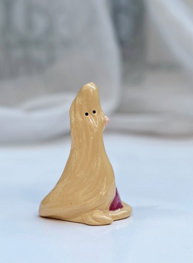 公主城堡陶瓷调料罐粉瓶