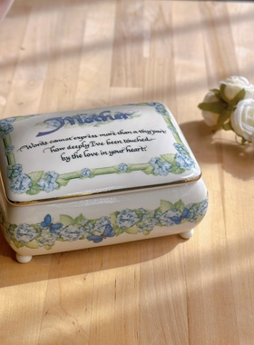 出口尾货复古创意珠宝首饰盒收纳