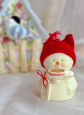 Department56陶瓷挂摆件雪娃