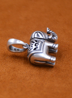 大象S99足银项链锁骨链