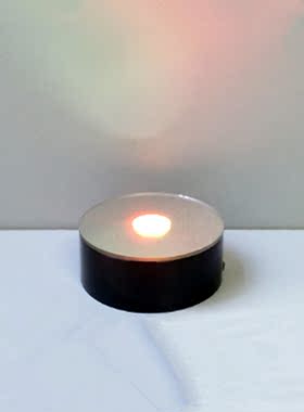 黑色塑料镜面开关电源发光底座