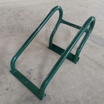 Zinc Plated Pipe Bike Parking Rack Single Screens High And Low Motorcycle Parking Racks Placing Rack Electric Car Parking Racks