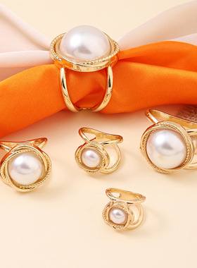 时尚简约山茶花立体丝巾扣风衣腰带打结神器多功能披肩衣角固定扣