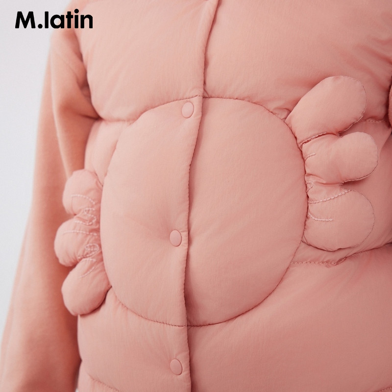 【商场同款】马拉丁童装羽绒马甲冬装女童小童安心羽绒背心,淘宝优惠券,粉丝福利购,淘宝优惠卷