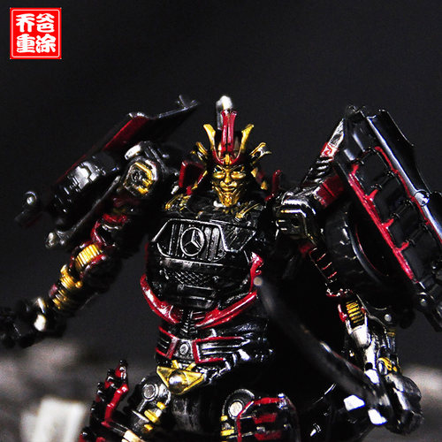 乔爸重涂 变形金刚 电影5 SS36 p1s雕像级配色 漂移 D级 奔驰AMG - 图0