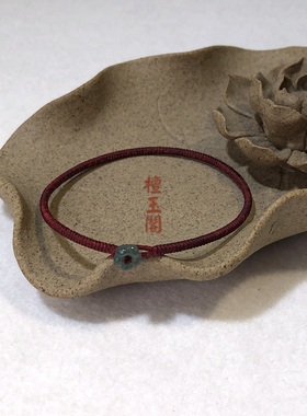 高光泰蜡金刚结手绳细款手工编织九乘2.1mm蜡线手链防水手腕饰品