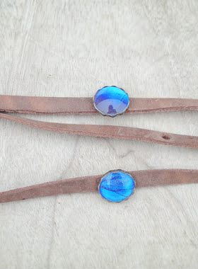 标本复古情侣原创设计手工饰品