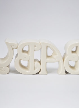 立体陶瓷儿童房礼物装饰摆件