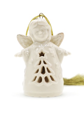 CersharLenox天使铃铛风铃陶瓷