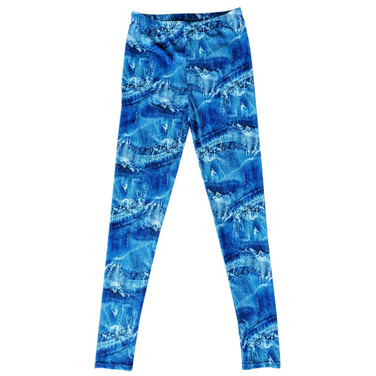 Новые летние брюки из тонкой сетки с принтом.