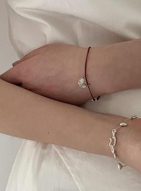 MARS25女纯银手工编织手链