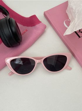 时髦精拽姐甜酷小猫眼墨镜女