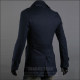 Autumn and winter men's Korean slim jacket woolen coat