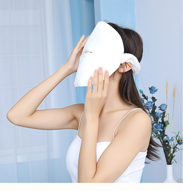 热敷毛巾面眼部面膜罩专用美容院皮肤管理吸水敷脸蒸汽脸型面巾膜