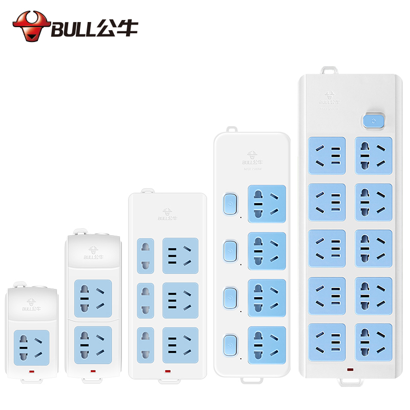 公牛摔不烂工程插座不带线插排插板无线家用多功能拖线板接线板-图3