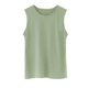 Pure cotton loose sleeveless vest bottoming shirt outer top