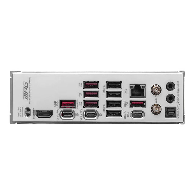 MSI MPG X870E EDGE TI WIFI blade titanium motherboard supports CPU 9800XD3/9950X3D