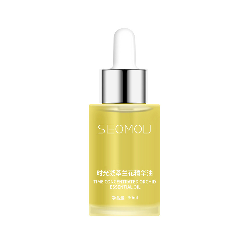买一送一SEOMOU时光凝萃兰花精华油面部提亮修护紧致收缩毛孔精油 - 图3