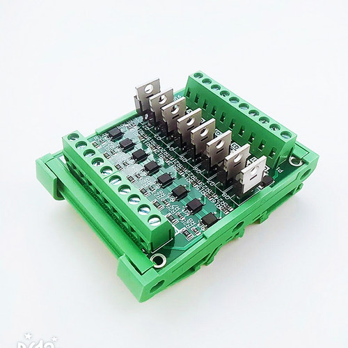 8路PLC放大板LNTS-08P输出PNP输入通用IO单片机 西门子松下晶体管 - 图0
