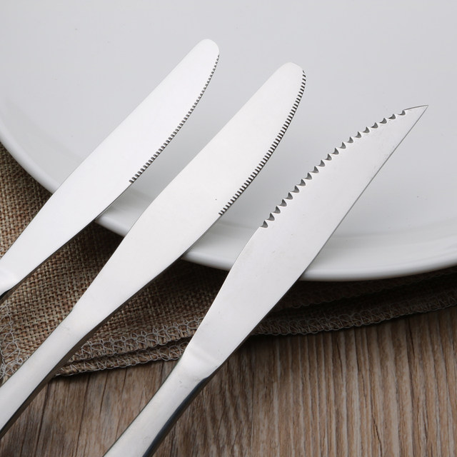 Spoon Stainless Steel Tableware Knives and Forks Spoon Factory Direct Sales