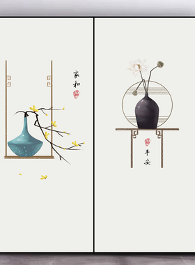 卧室玻璃贴纸pvc简约风