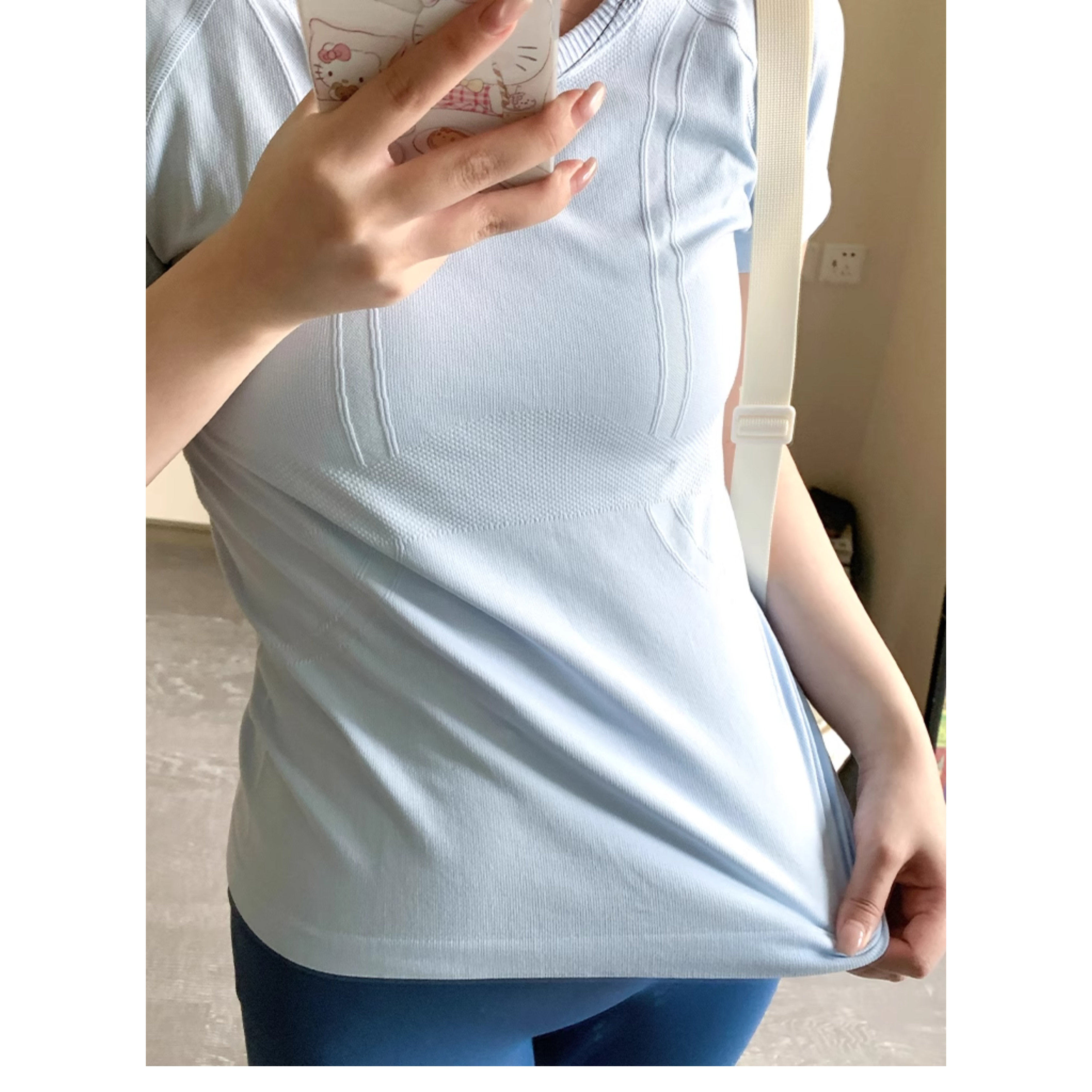 瑜伽服女2025夏季新款运动上衣一体织显瘦短袖T恤跑步训练健身服,淘宝优惠券,粉丝福利购,淘宝优惠卷