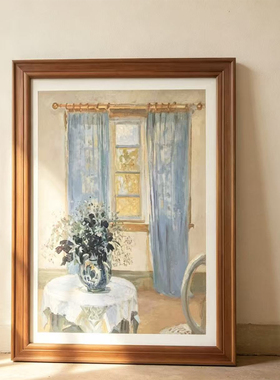 50*70，实木边框装饰画