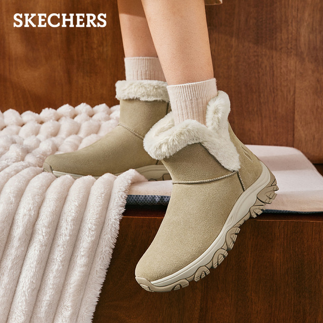 Skechers Women's 2025 New Fashionable Warm Snow Boots