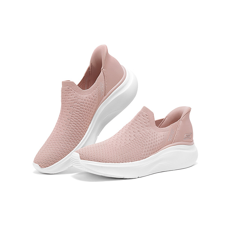 闪穿鞋斯凯奇女软底百搭健步鞋春季流行时尚休闲鞋一脚蹬深口单鞋,淘宝优惠券,粉丝福利购,淘宝优惠卷